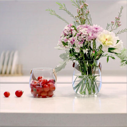 Dried Flower Bucket Styled Vase