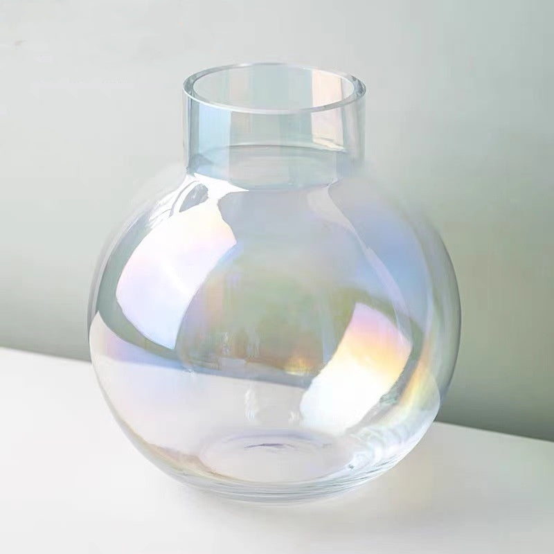 Transparent Hydroponic Flower Vase